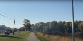 Elkészült a közvilágítás a temető felé vezető járdán Tatabányán Elkeszult a kozvilagitas a temeto fele vezeto jardan Tatabanyan