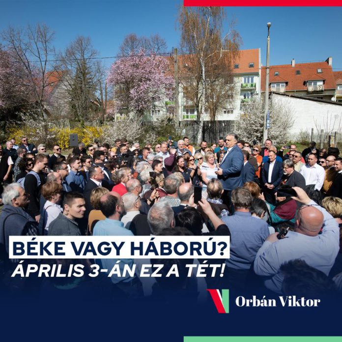 Orban Viktor Aki a Fideszre szavaz a bekere szavaz