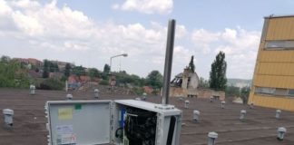 ÚJ LEVEGŐMINŐSÉG MÉRŐ MŰSZEREKET TELEPÍTETTEK TATABÁNYÁRA 06.01