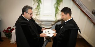 BEIKTATTÁK PAPP LÁSZLÓT, AZ ÚJ REFORMÁTUS LELKÉSZT HÉREGEN 06.25