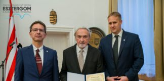 PRO URBE KITÜNTETÉST KAPOTT BANGÓ MIKLÓS 2022.10.25