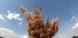 MÁSODIK VILÁGHÁBORÚS BETONROMBOLÓ GRÁNÁTOT TALÁLTAK CSÉMEN 2022.aug .1